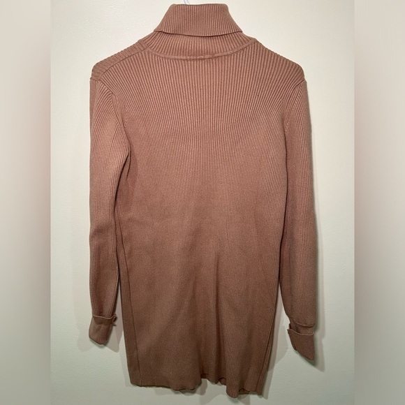 Camel Turtleneck Sweater - Picture 2 of 5